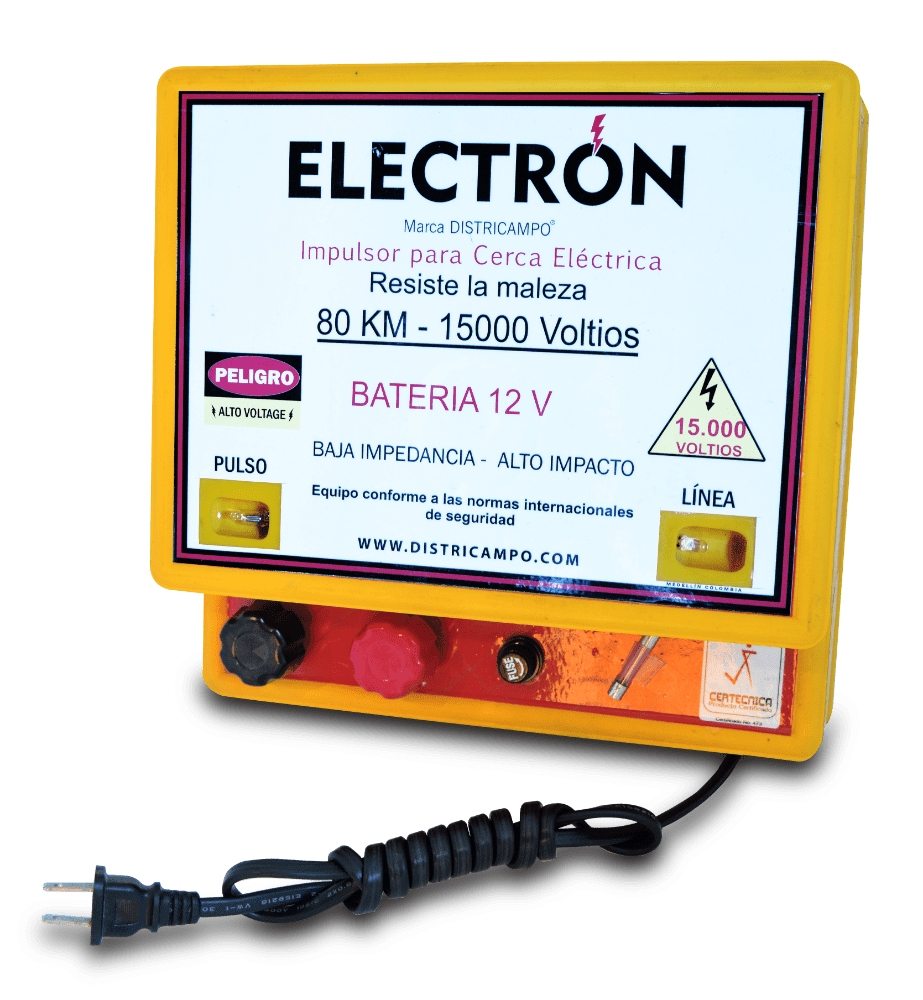 Impulsores para cercar eléctricas 12vt 80km